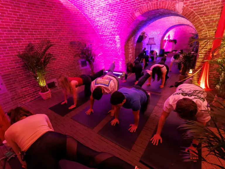 Event yoga experience
