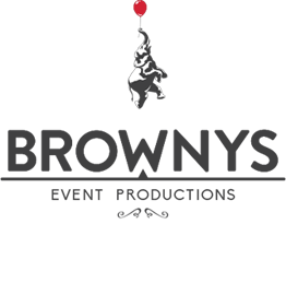 Browny's Productions logo - event partner voor wellbeing activations