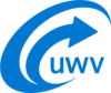 Logo van UWV, klant voor corporate wellbeing activaties bij Meeting in Balance